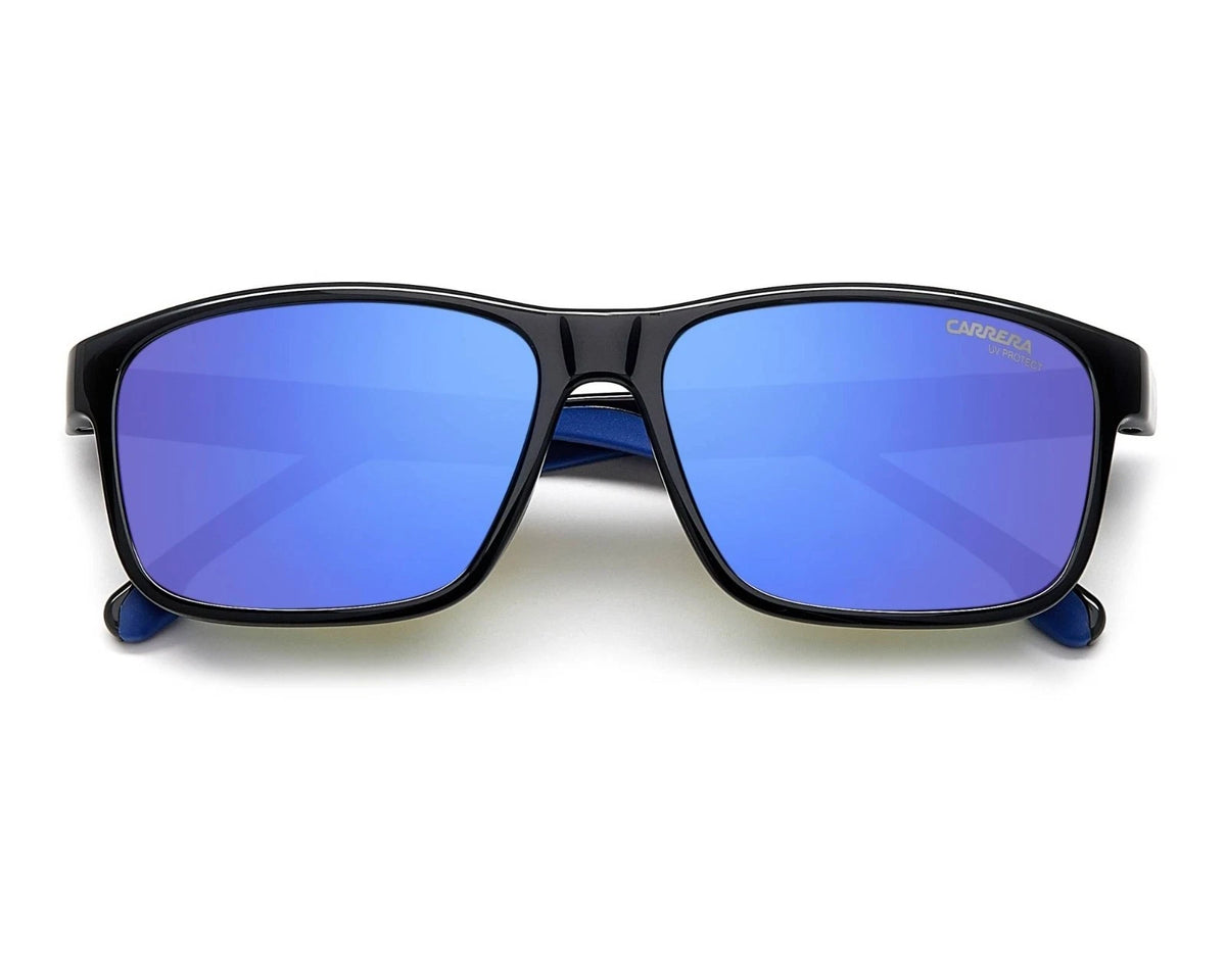 Carrera CARRERA-2047T/S D51 Black Rectangle Sunglasses 54mm Sunglasses