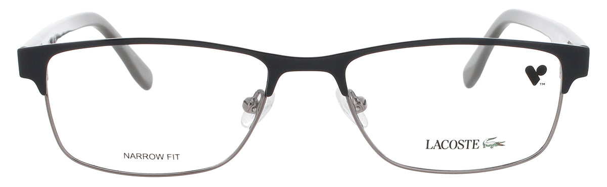 Lacoste L2217-N-033-52 GUNMETAL  Men's Eyeglasses 52mm Eyeglasses