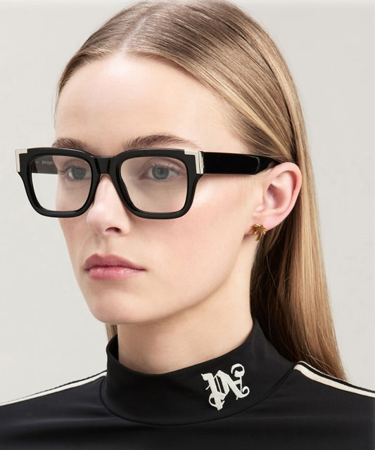 PALM ANGELS PERJ011F24PLA0011000 51mm New Eyeglasses