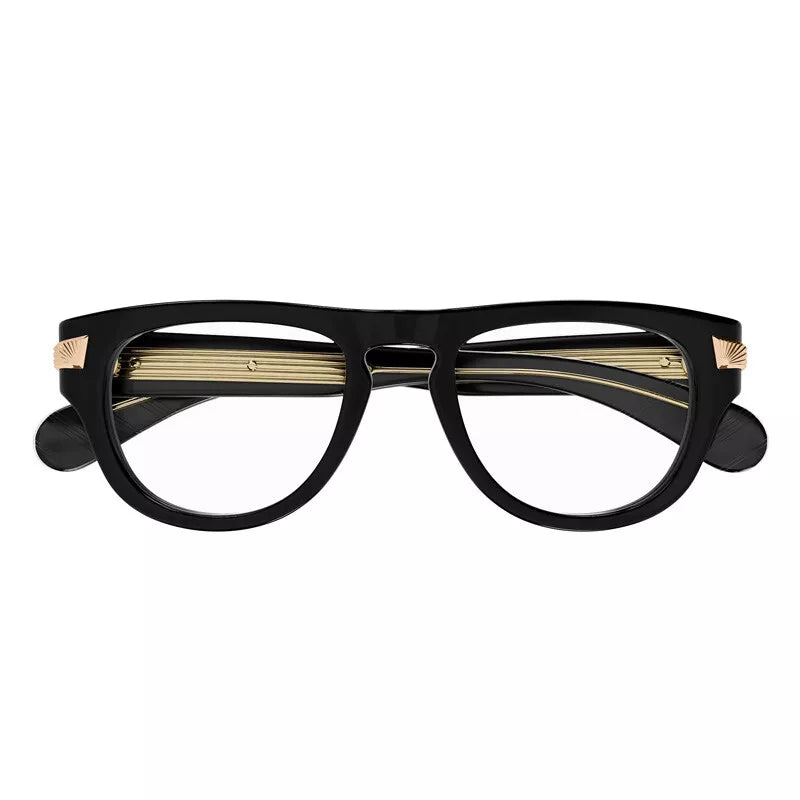 Gucci GG1519O-001 51mm New Eyeglasses