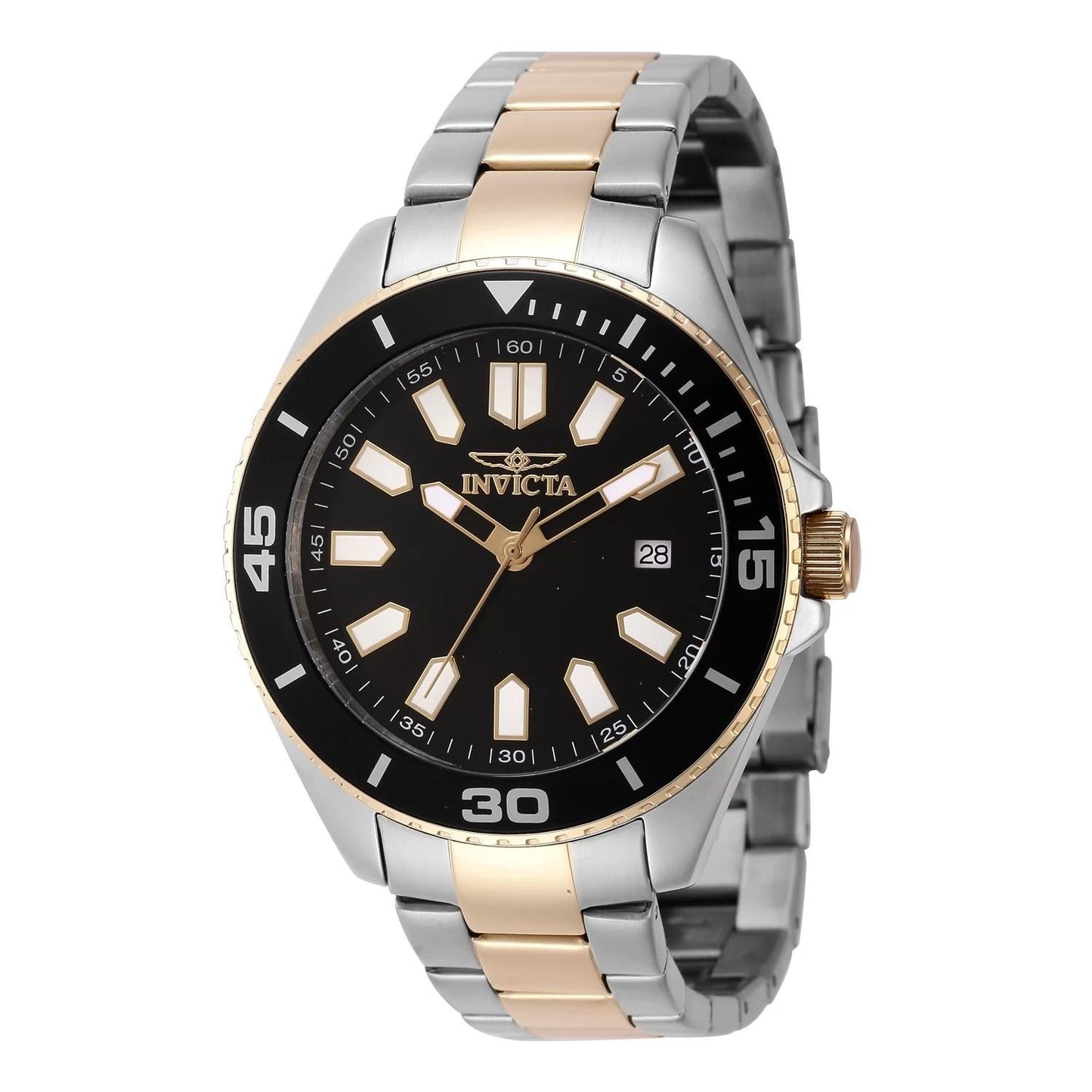 Invicta 46319 46319 Watch - Black Dial Stainless Steel Band