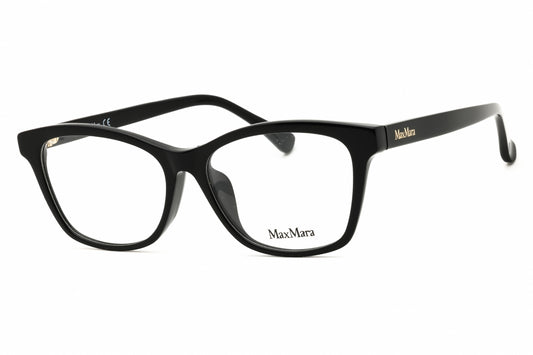 Eyeglasses MM5032-F-001 eyeglasses in shiny black frame with clear demo lenses