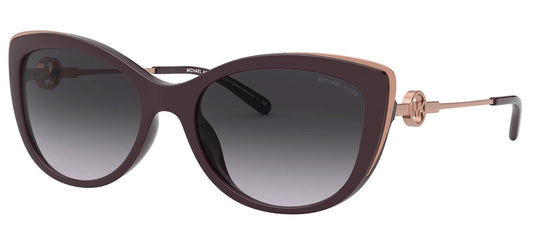 Michael Kors 0MK2127U-33448G-55 Black Square SUNGLASSES 0mm Sunglasses