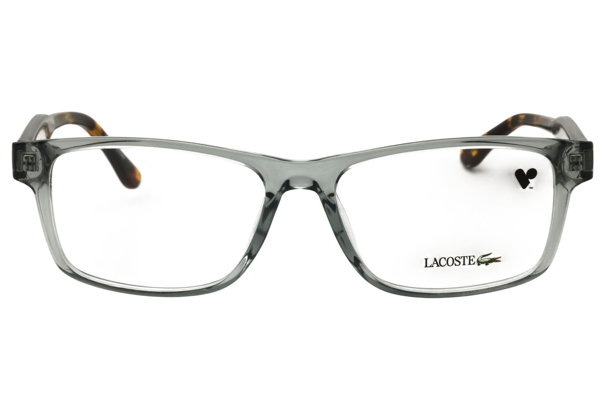 Lacoste L2977-035-54 GREEN BEIGE Rectangle Eyeglasses 54mm Eyeglasses