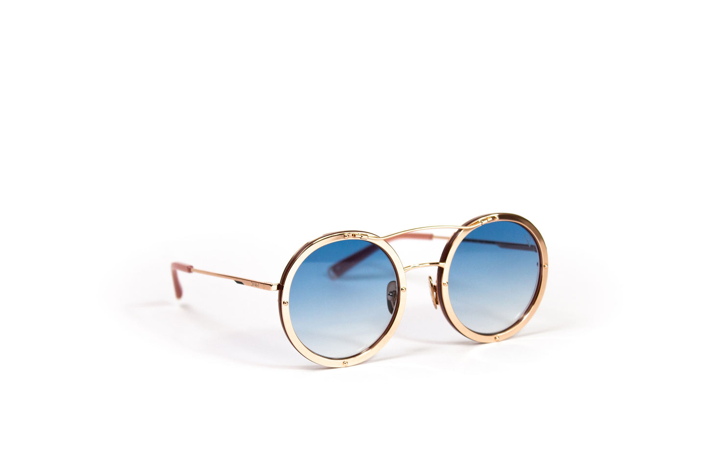 Diavi SOLITAIRE ROSE GOLD BLUE GRADIENT GOLD PLATED 18K 0