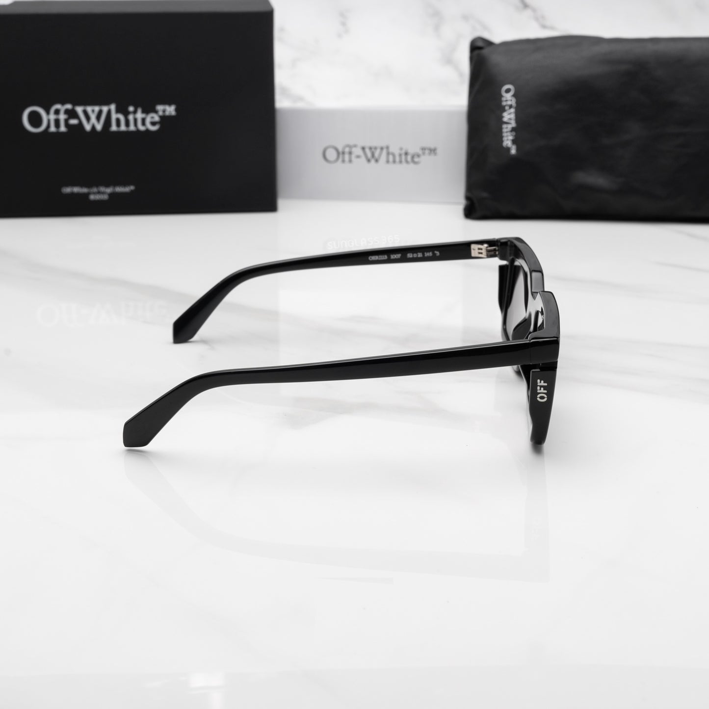 Off-White OERI113S24PLA0011007 52mm New Sunglasses