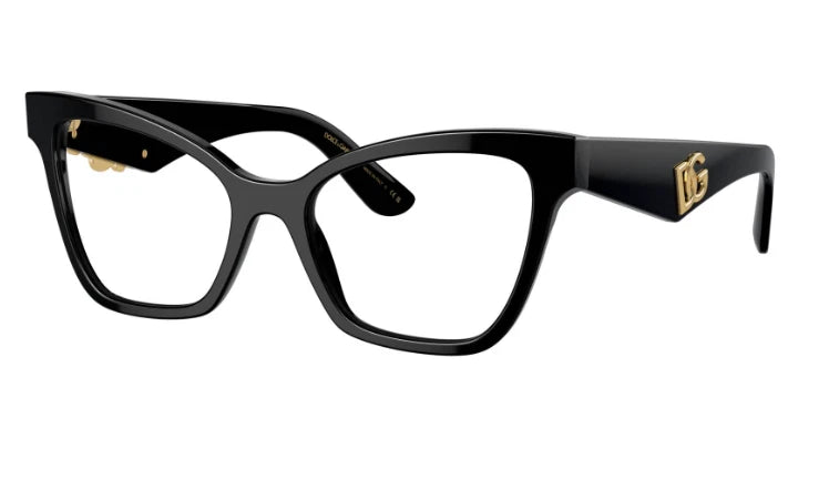 Dolce Gabbana 0DG3369-501-50 Black Aviator EYEGLASSES 50mm Eyeglasses