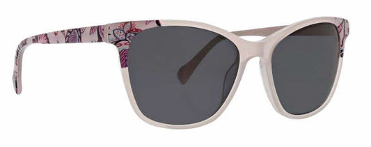 Vera Bradley Tara G. Felicity Paisley Pink 5517 55mm New Sunglasses