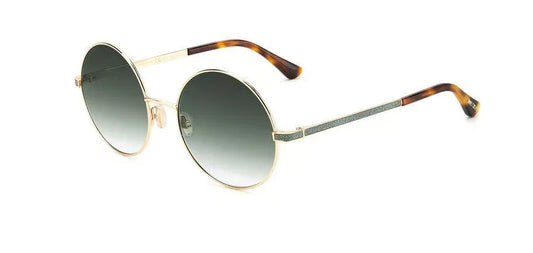 Jimmy Choo 0ORIANE-S-PEF-57 Gold Round SUNGLASSES 0mm Sunglasses