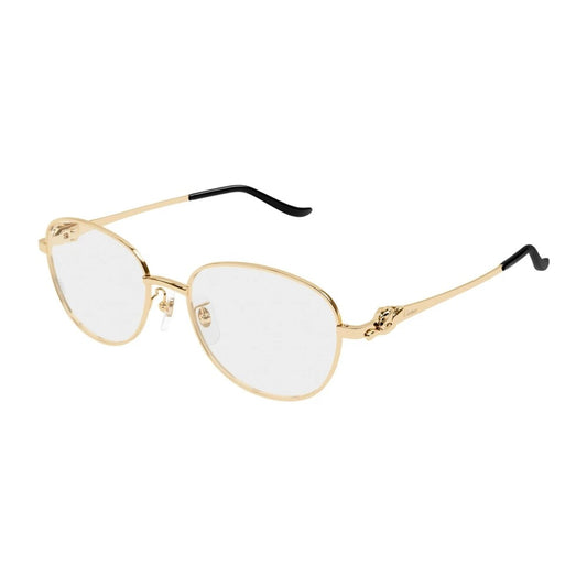 Cartier CT0603oA-001 Gold Round Eyeglasses 53mm