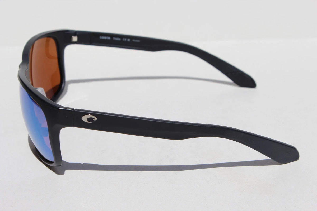 Costa del Mar 06S9128 912803 60 Black Rectangle Sunglasses 0mm Sunglasses