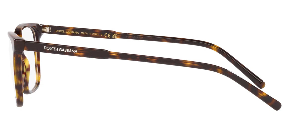 Dolce Gabbana 0DG3365F-502-54 Havana Round EYEGLASSES 54mm Eyeglasses