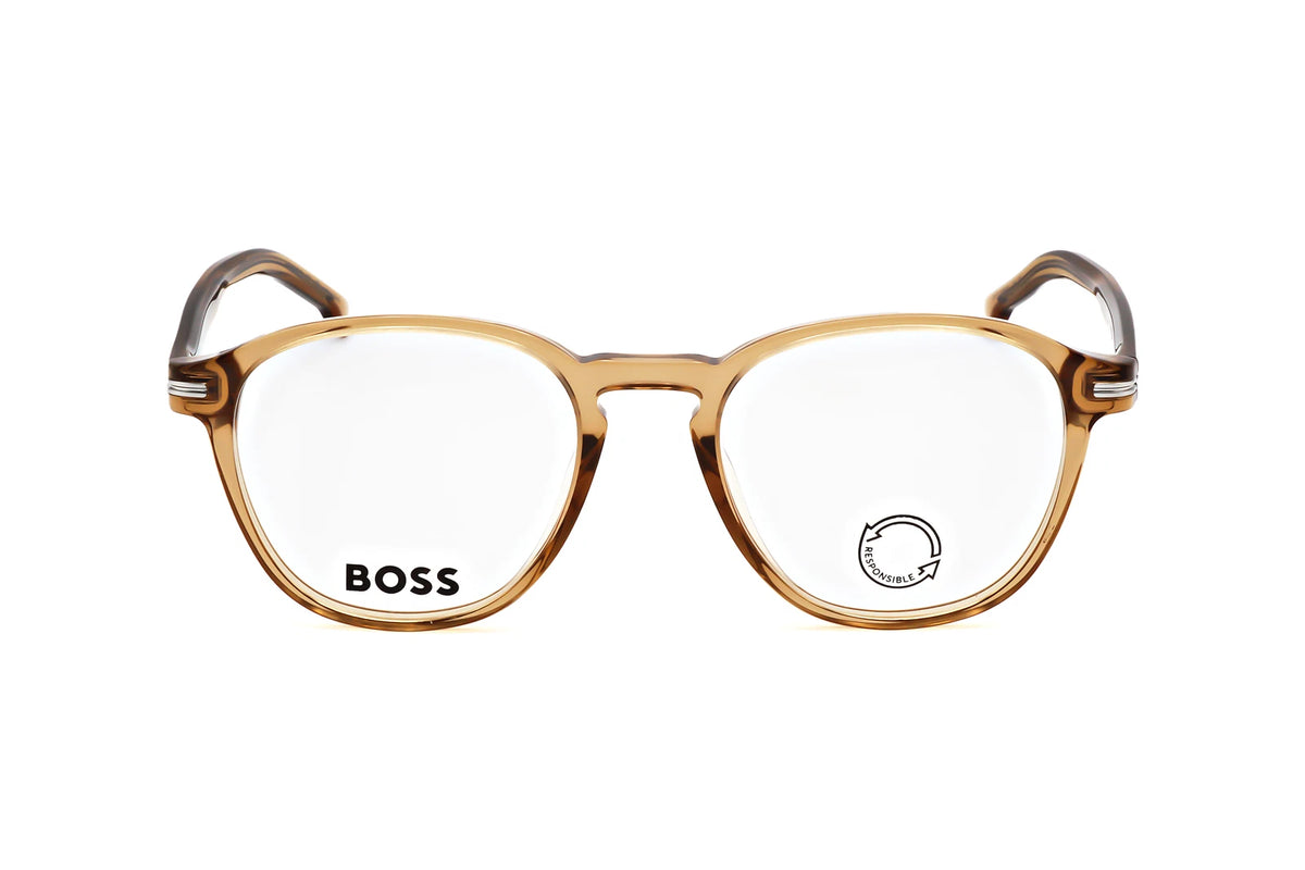 Hugo Boss BOSS1509/G-10A-51 Beige Rectangle Eyeglasses 51mm Eyeglasses