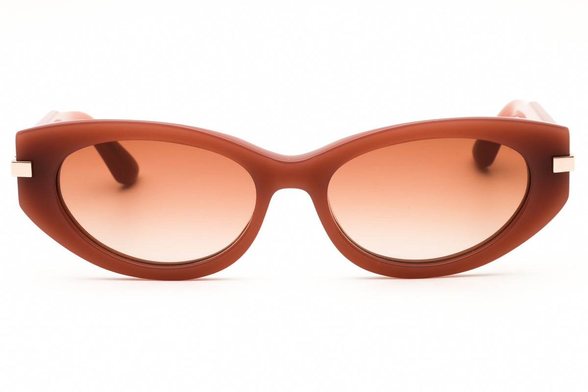 Calvin Klein CK25502SN-601 OPALINE ROSE Cat eye Sunglasses 54mm