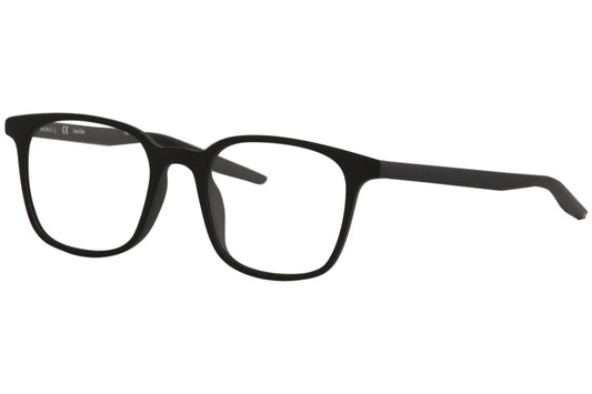 Nike NK7124-001 eyeglasses in black frame with clear lenses