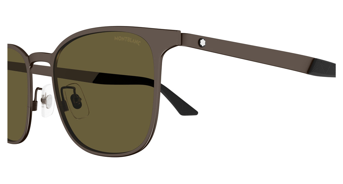 Mont Blanc MB0331S-003 Pink Square Sunglasses 54mm