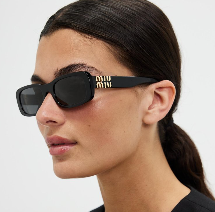 Miu Miu 0MU 08ZS-1AB5S0 53mm New Sunglasses