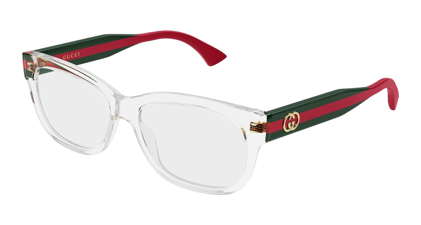 Gucci GG0278oN-003 eyeglasses in green frame with clear lenses