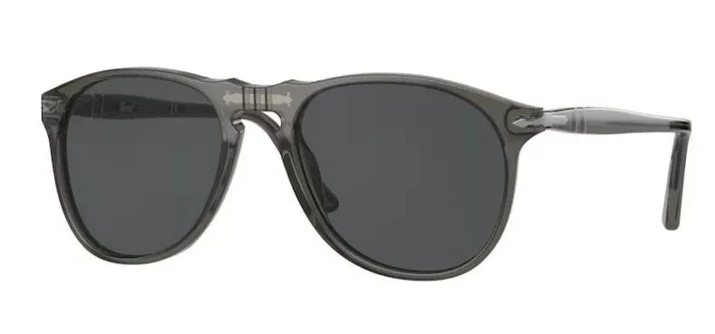 Persol 0PO9649S 1103B1 55 Black Aviator  55mm Sunglasses