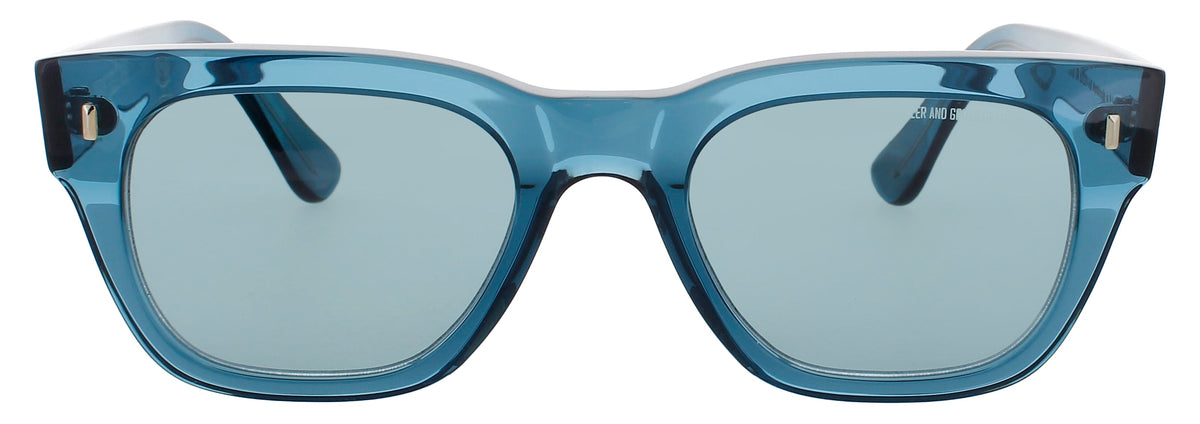 Cutler And Gross CGSN-0772V2-52-04 DEEP TEAL  Unisex Sunglasses 52mm Sunglasses