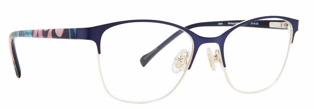 Vera Bradley JESSIE FLAMINGO GARDEN 47mm New Eyeglasses