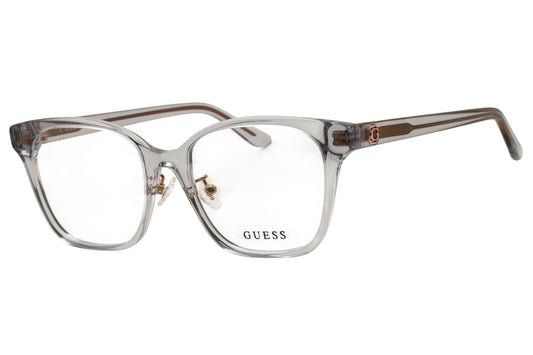 Guess GU50153-D-020 grey Rectangular Eyeglasses 53mm Eyeglasses