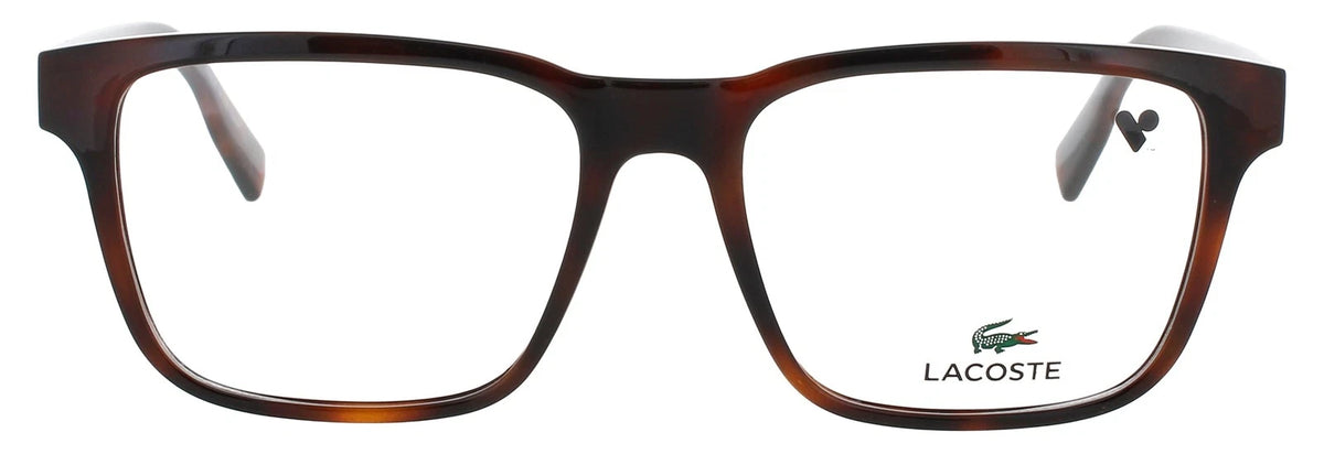 Lacoste L2926N 214 Havana Rectangle Eyeglasses 55mm Eyeglasses