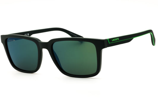 Lacoste L6032S N-301 MATTE GREEN Rectangular Sunglasses 54mm Sunglasses
