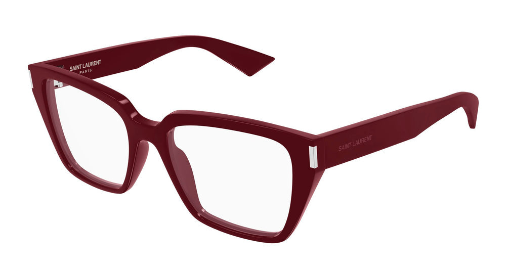 Yves Saint Laurent SL 930-006 Red Cat Eye Eyeglasses 54mm Eyeglasses