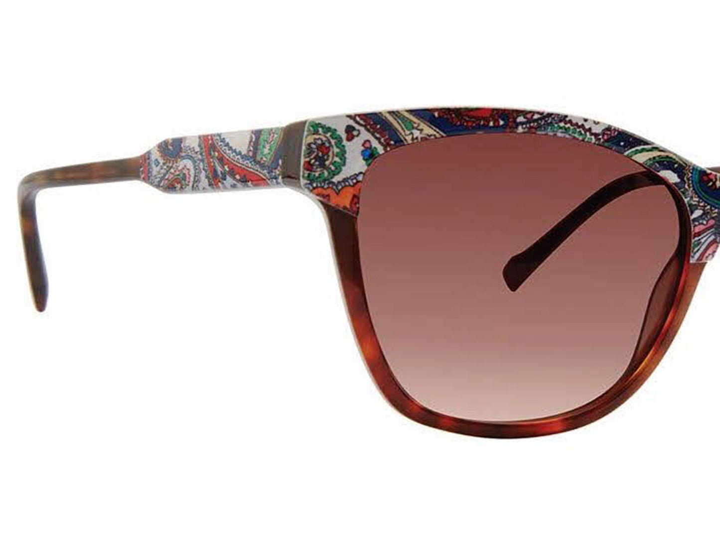Vera Bradley MONIQUE HARBOR PAISLEY 55mm New Sunglasses