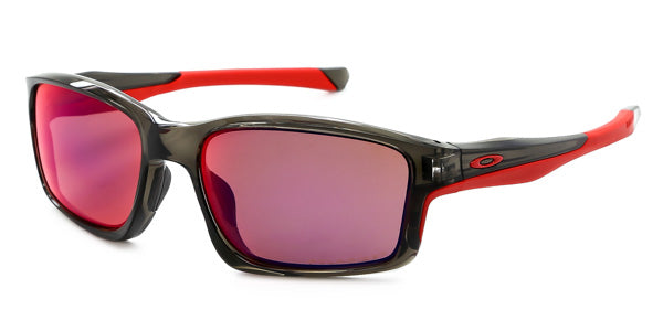 Oakley 0OO9247-10 Red, Gray Rectangle Sunglasses 0mm Sunglasses