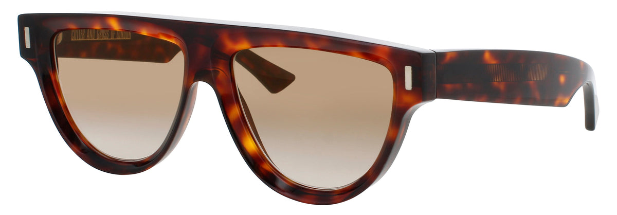 Cutler And Gross CGSN-1342-56-02 DARK TURTLE  Women's Sunglasses 56mm Sunglasses