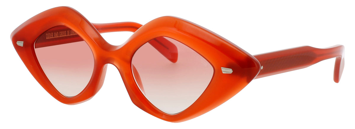 Cutler And Gross CGSN-9126-48-B1 TOMATO  Women's Sunglasses 48mm Sunglasses
