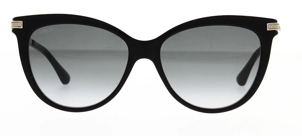 Jimmy Choo 0AXELLE-G-S-807-56 Black Square SUNGLASSES 0mm Sunglasses