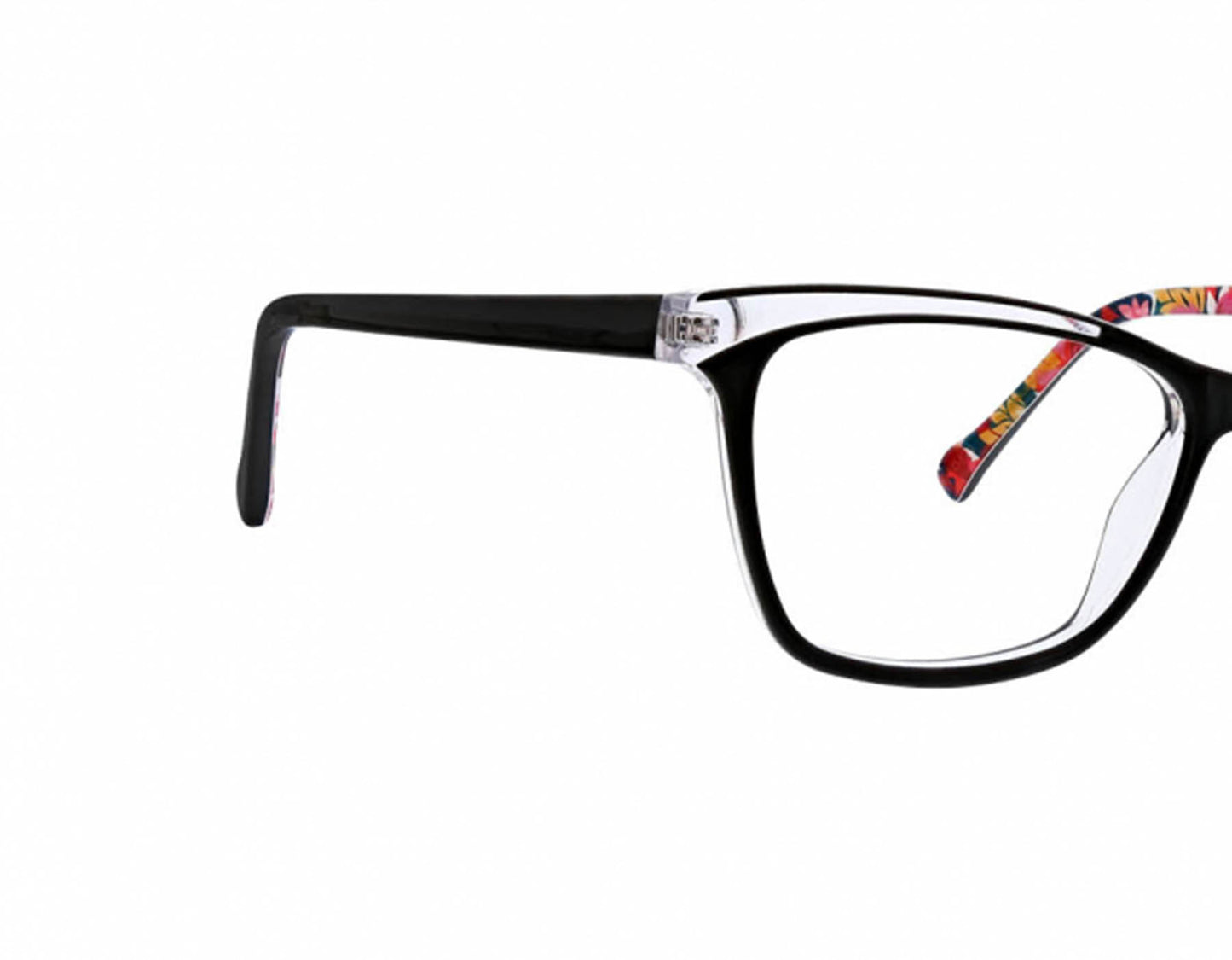 Vera Bradley Ryan Rosa Floral 5316 53mm New Eyeglasses