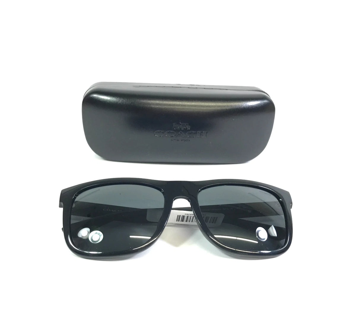 Coach 0HC8367U-500287-57 Black Round SUNGLASSES 0mm Sunglasses