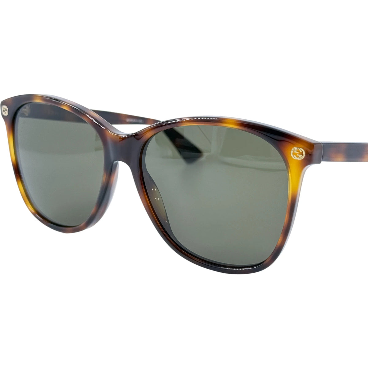 Gucci GG0024S-002 Havana Oval Sunglasses 58mm Sunglasses