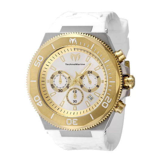 TechnoMarine TM-224016 TM-224016 Watch - White Dial Silicon Band
