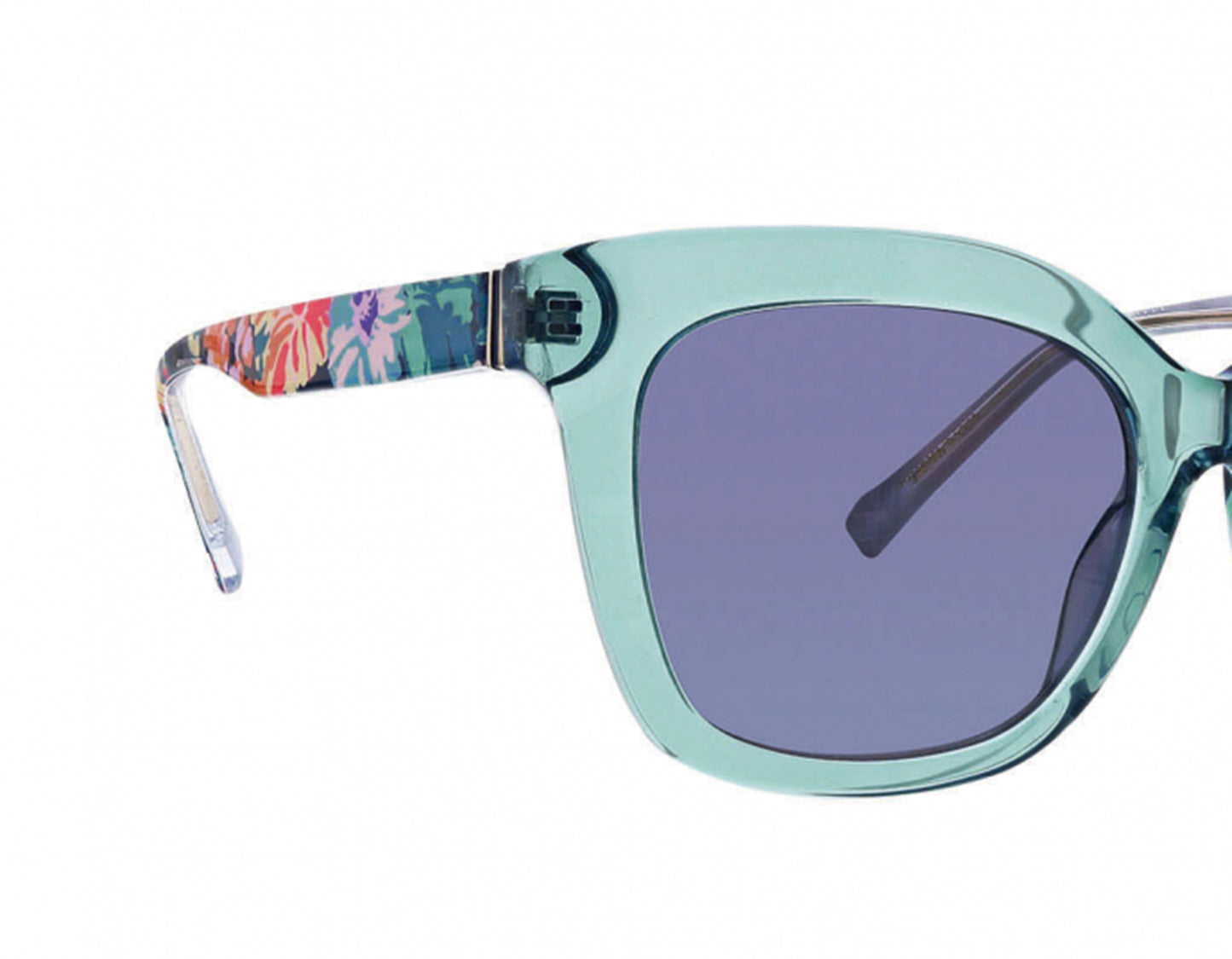 Vera Bradley Desiree Happy Blooms 5317 53mm New Sunglasses