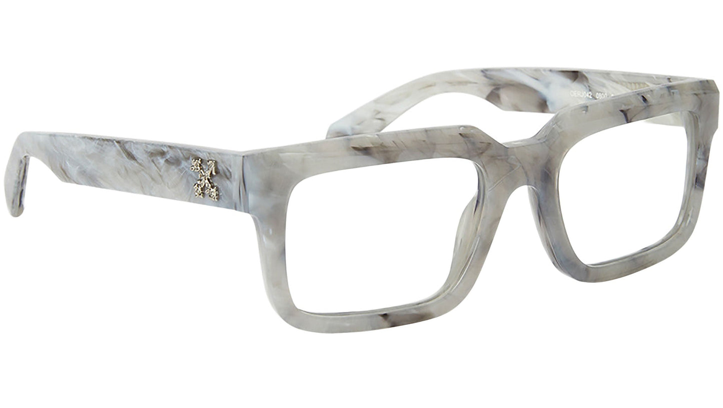 Off-White STYLE42-MARBLE-BLUE-BLACK-LIGHT-54 54mm New Eyeglasses