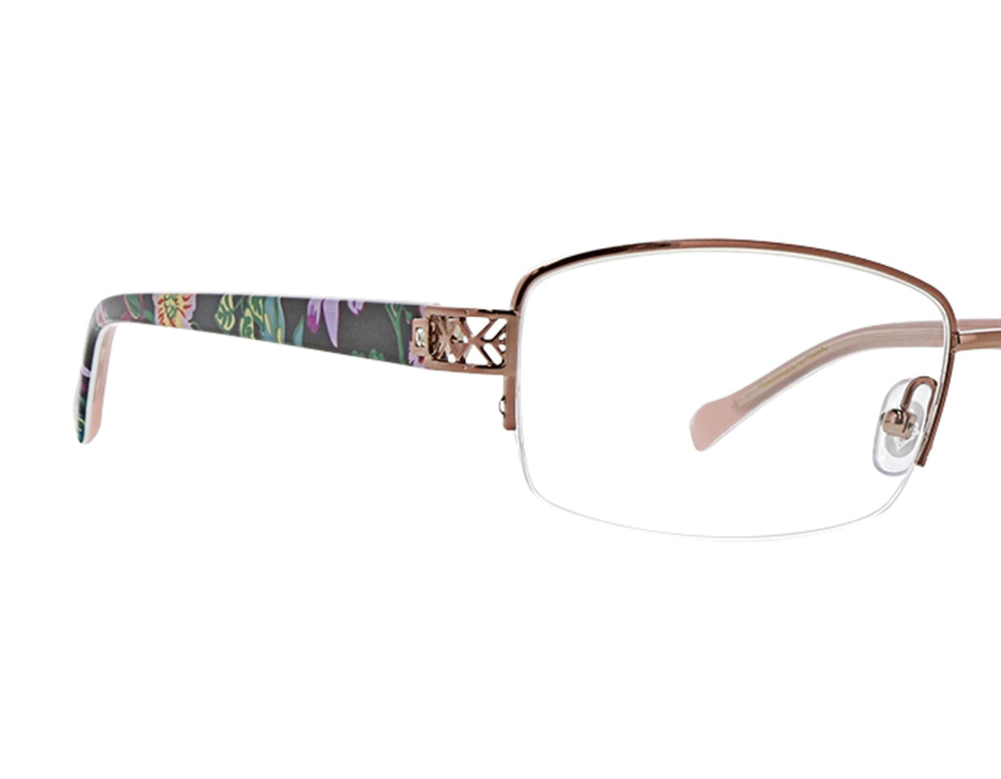 Vera Bradley Diane Vines Floral 5318 53mm New Eyeglasses
