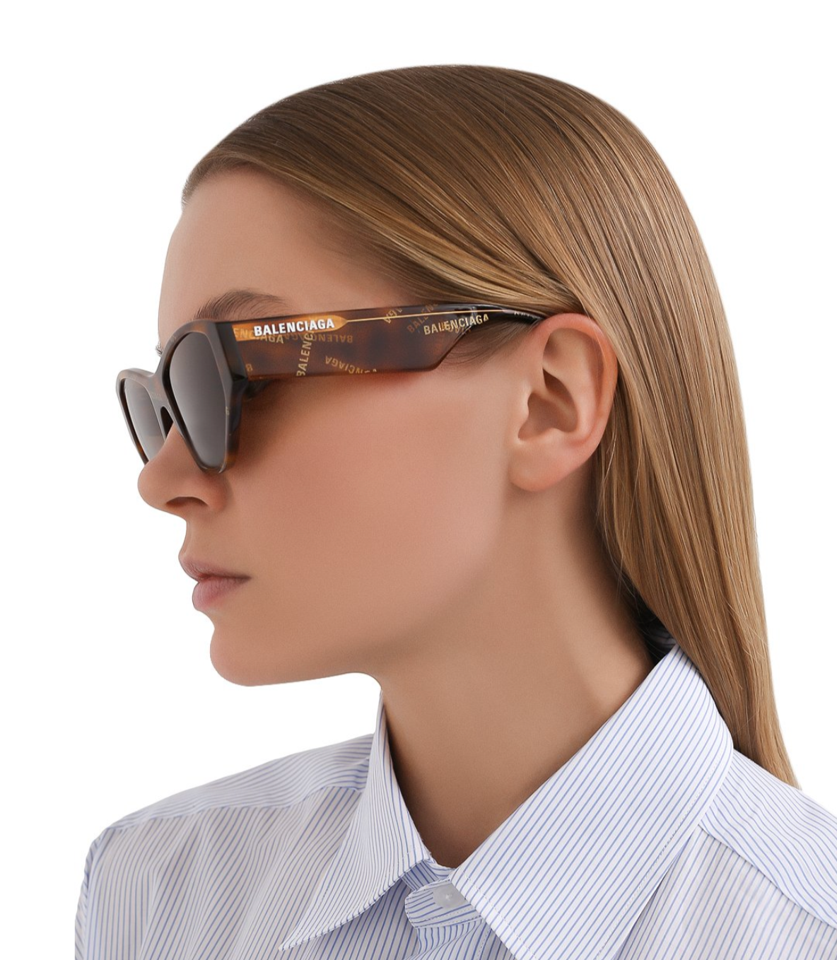 Balenciaga BB0097S-003-54 54mm New Sunglasses