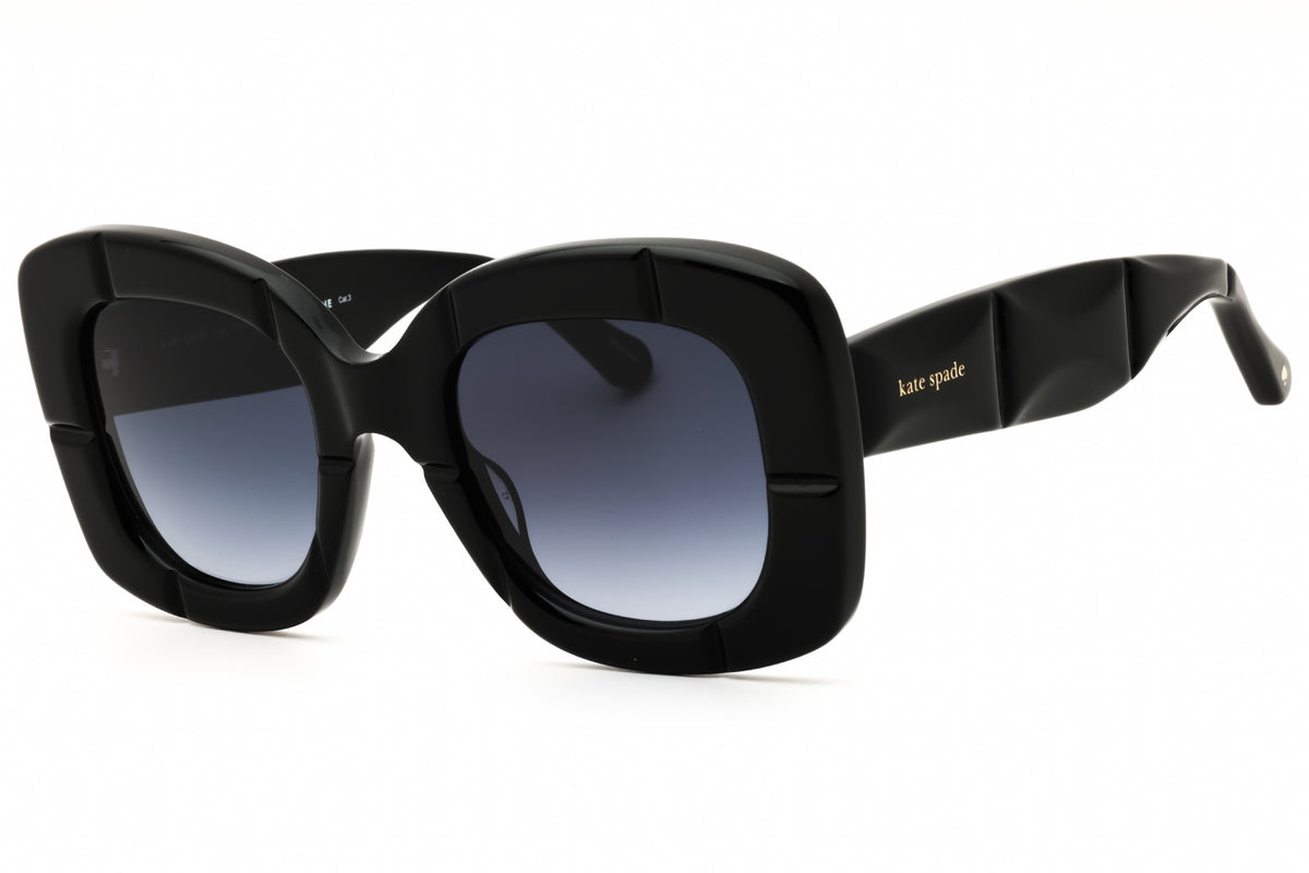 Kate Spade JOSEY/G/S-0807 9O BLACK Oversized Sunglasses 50mm Sunglasses