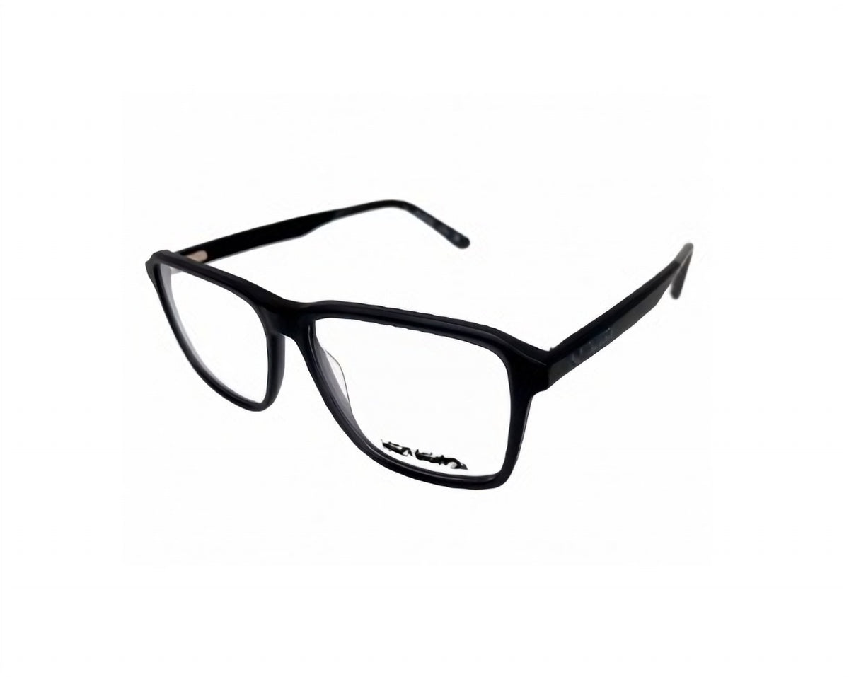 HARLEY DAVIDSON HD00001-091-55 eyeglasses in matte blue / silver frame