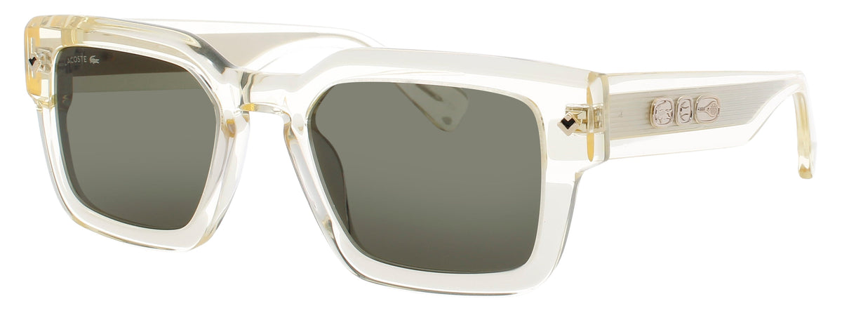 Lacoste L6071S-750 TRANSPARENT YELLOW  Unisex Sunglasses 52mm Sunglasses
