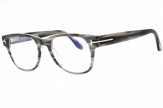 Tom Ford FT5898-B 020 Gray Rectangle Eyeglasses 52mm Eyeglasses