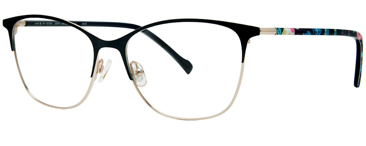 Vera Bradley ERIKA FLAMINGO GARDEN 50mm New Eyeglasses
