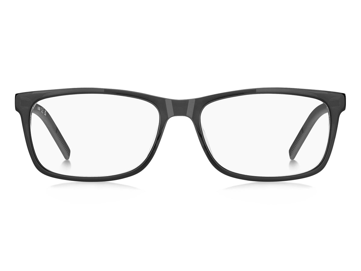 Hugo HG1342/G-CBL-54 Grey Crystal Rectangle Eyeglasses 54mm Eyeglasses