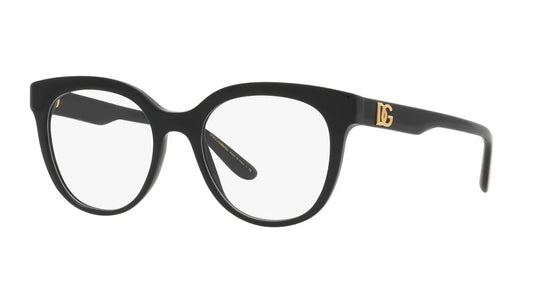 Dolce Gabbana 0DG3353-501-51 Black Full Rim EYEGLASSES 51mm Eyeglasses