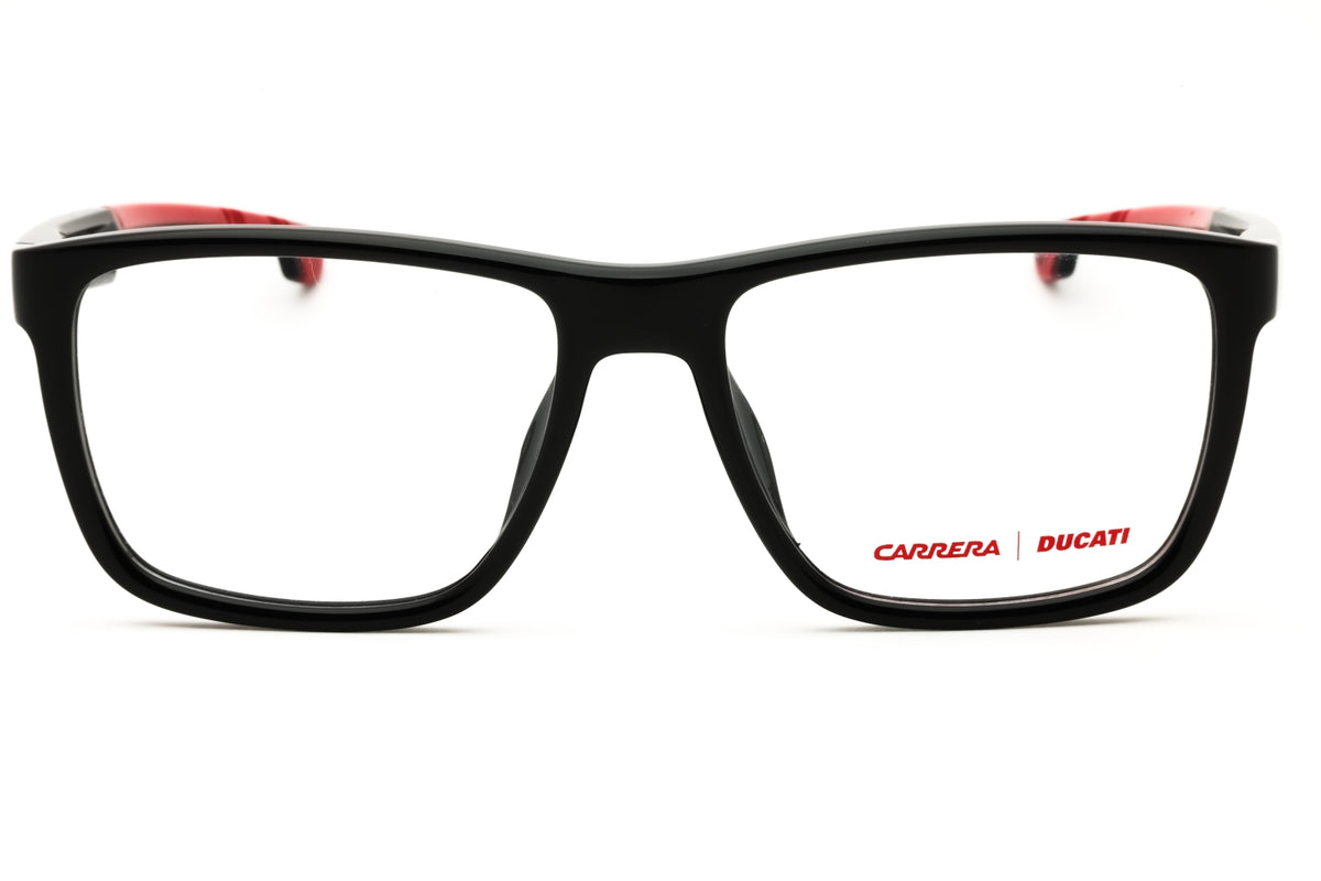 Carrera CARDUC 010-0OIT 00 BLACK RED Sport Wraparound Eyeglasses 55mm Eyeglasses